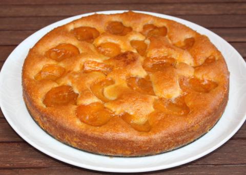 Marhuľový koláč - recept postup 13
