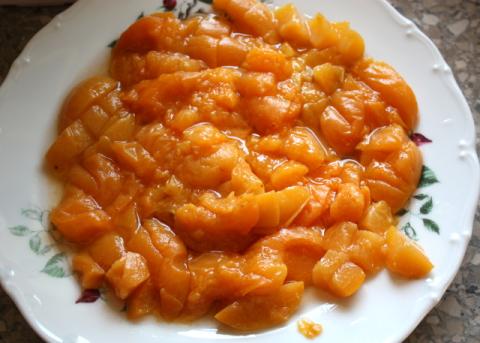 Rýchly marhuľový koláč - recept postup 2