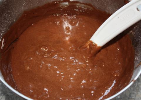Rýchly marhuľový koláč - recept postup 4
