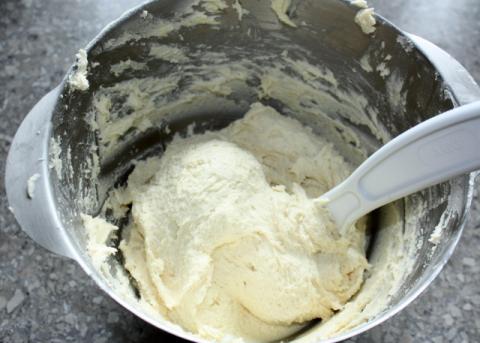 Trené maslové pečivo - recept postup 2