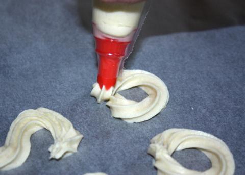 Trené maslové pečivo - recept postup 3