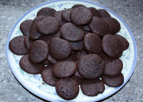 Mini čokoládové koláčiky - recept postup 4
