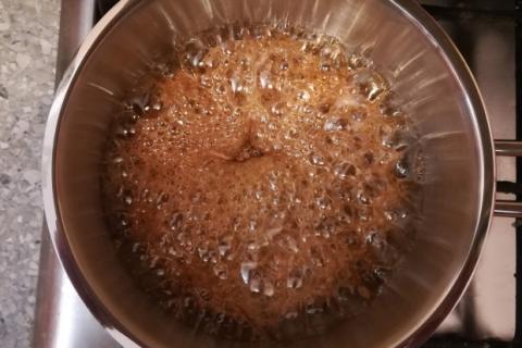 Nepečené trojfarebné rezy - recept postup 2