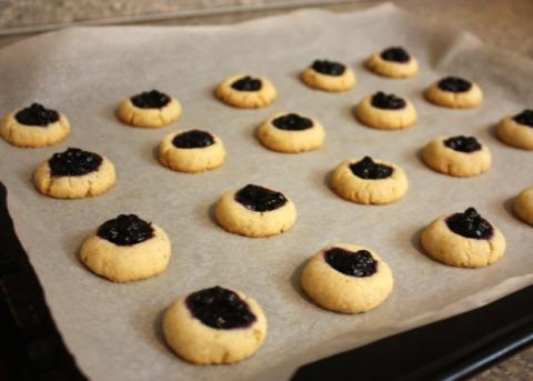 Orechové kolieska - recept postup 8