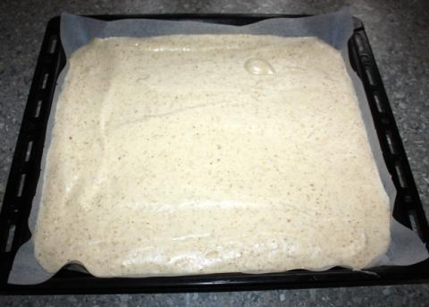 Orechovo - tvarohový koláč bez múky - recept postup 2