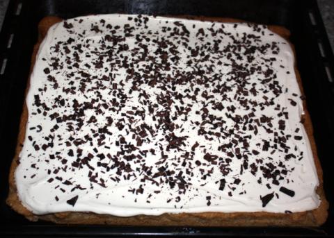Orechovo - tvarohový koláč bez múky - recept postup 7