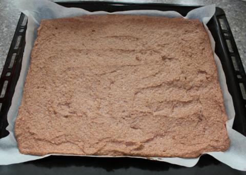 Orechový koláč bez múky - recept postup 3