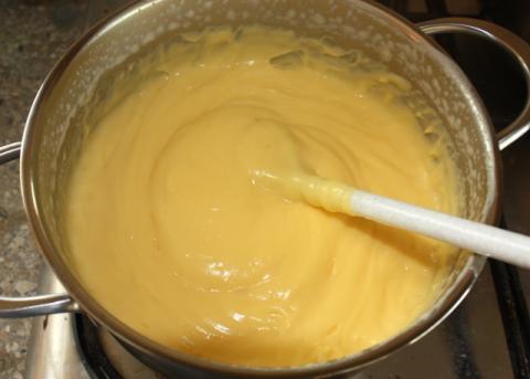 Orechový koláč bez múky - recept postup 6