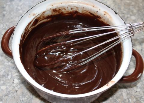 Orechový koláč bez múky - recept postup 8