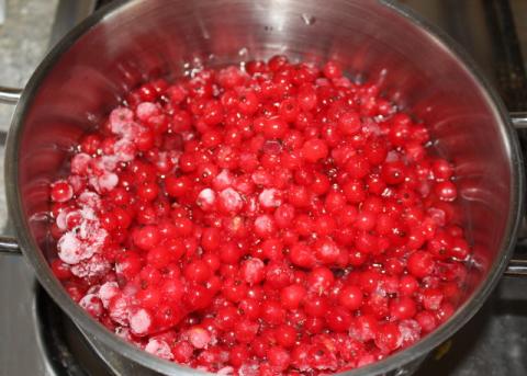 Efektný ovocný pohár - recept postup 1