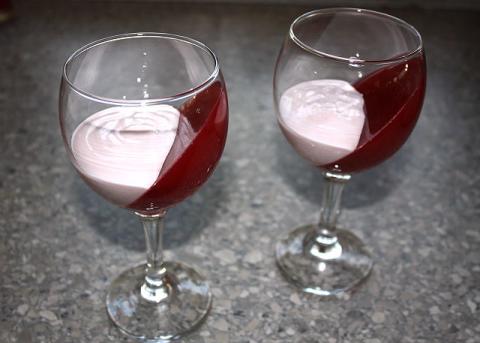 Efektný ovocný pohár - recept postup 9