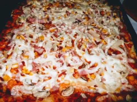 Zeleninová pizza - recept postup 4