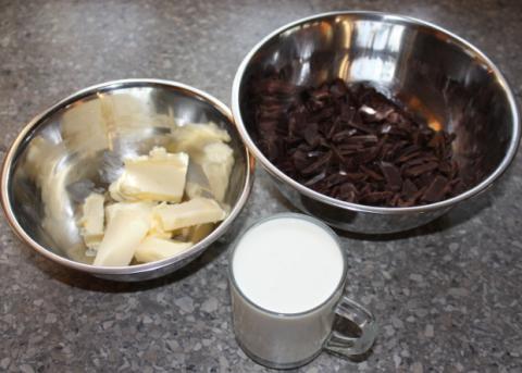 Domáce truffle - recept postup 1