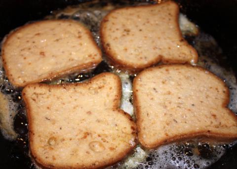 Jablková žemľovka bez pečenia - recept postup 5