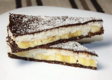Raw kokosovo čokoládové tyčinky - recept postup 4