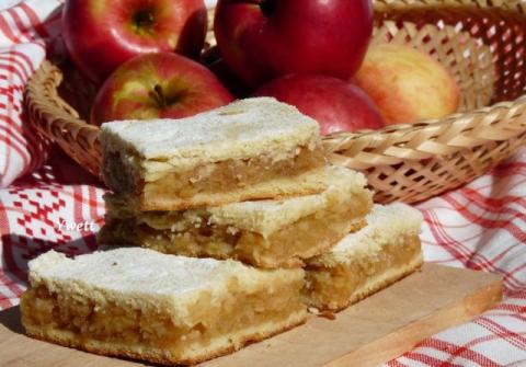 Babkin jablkový koláč - recept postup 1