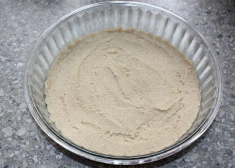Jablkový cheesecake - recept postup 2