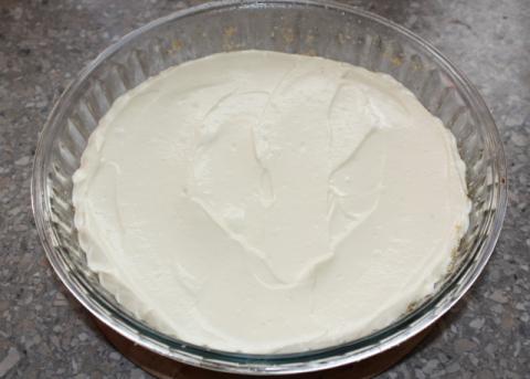 Jablkový cheesecake - recept postup 5