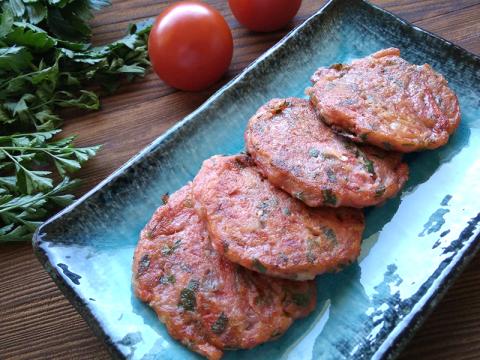 Paradajkové placky - recept postup 4