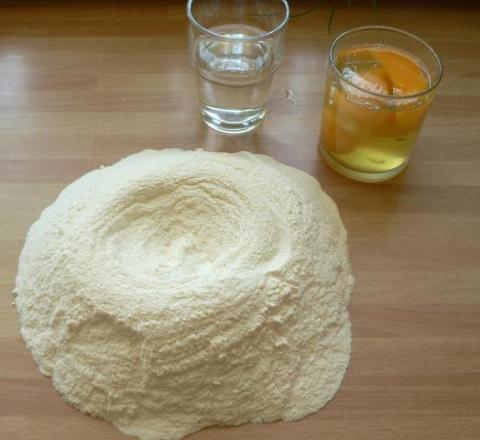 Losos s domácimi rezancami - recept postup 1