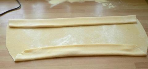 Losos s domácimi rezancami - recept postup 4