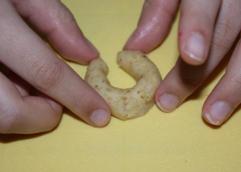 Viedenské vanilkové rožky - recept postup 4