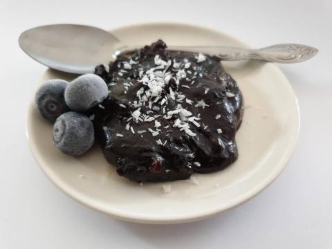 Pečený čokoládový puding - recept postup 1