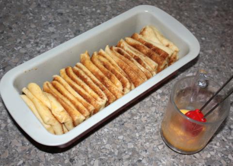 Škoricový trhanec - recept postup 10