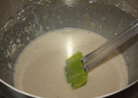 Slivkový koláč s kokosom - recept postup 4