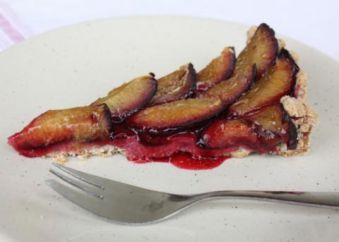 Luxemburgský slivkový koláč - recept postup 8