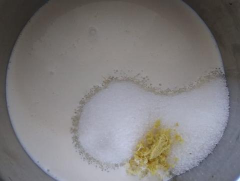 Citrónovo smotanový krém - recept postup 1