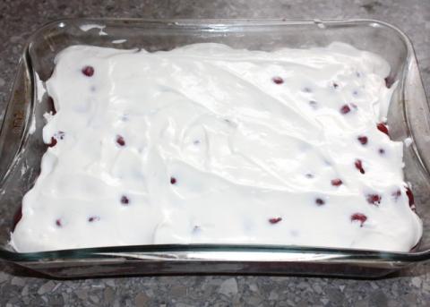 Tiramisu s višňami - recept postup 7