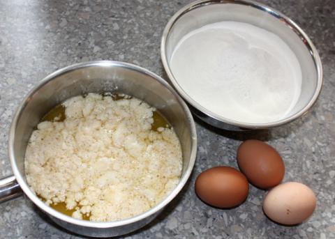 Fantastický twister čokoládový koláč - recept postup 1