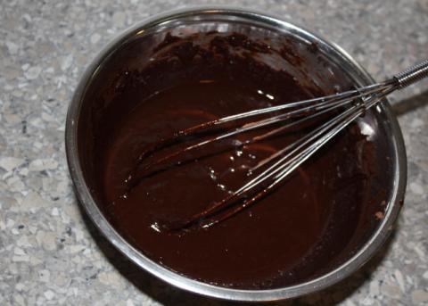 Fantastický twister čokoládový koláč - recept postup 3