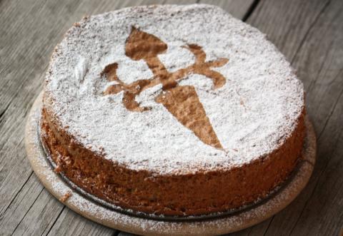 Torta de Santiago - recept postup 7