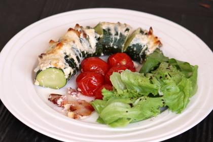 Zapekaná cuketa so slaninou - recept postup 5