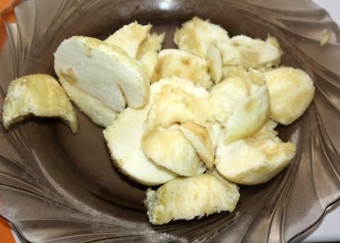 Plnený baklažán - recept postup 2