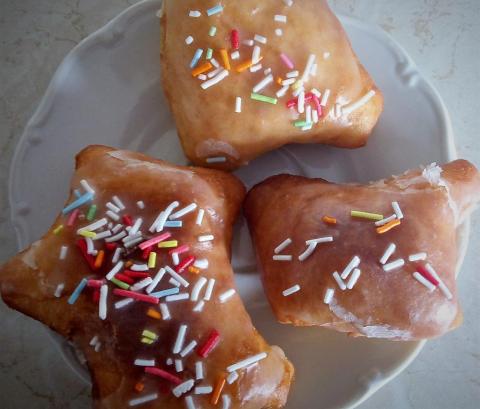 Donutky a šišky - recept postup 1