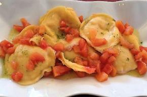 Ravioly s Lučinou a bazalkovým pestom, recept, M.á.r.i.a