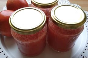 Sterilizovaná paradajková šťava, recept, dasa_
