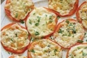 Zapečené paradajky, recept, Katmika