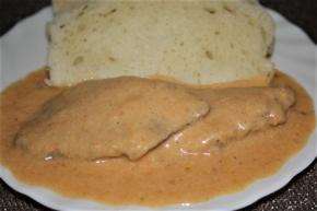 Bravčové plátky v zeleninovo-smotanovej omáčke, recept, melisa