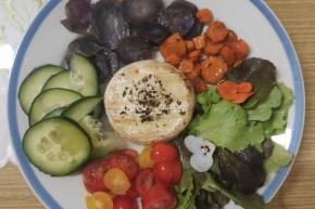 Hermelín s oblohou , recept, daxita