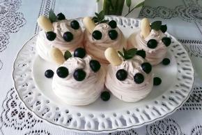 Pavlovky s parížskou šľahačkou, recept, Oľga Birošová