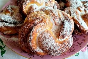 Kysnuté škoricové hniezda, recept, melisa