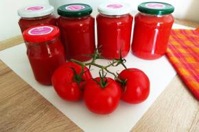 Domáce paradajkové pyré, recept, sedita321123