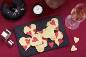 Valentínske srdiečka, recept, Kamila