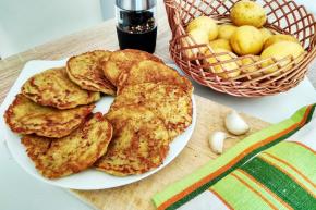 Zemiakové placky s patizónom, recept, sedita321123