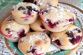 Hrnčekové muffiny s ovocím a čokoládou, recept, verika92