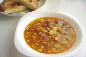 Fazuľový guláš, recept, fidorka
